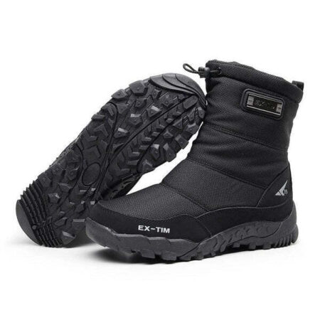 Bota de Inverno Masculina Forrada em Lã Fnac - Imagem 7