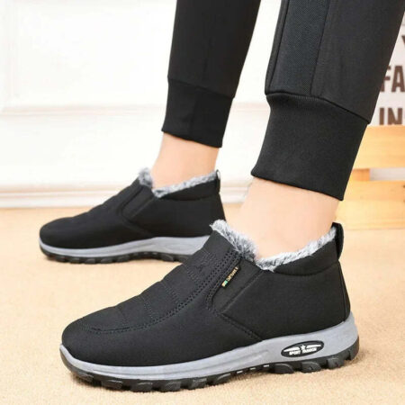 Bota de Inverno Masculina Antiderrapante Impermeável Fnac - Imagem 2