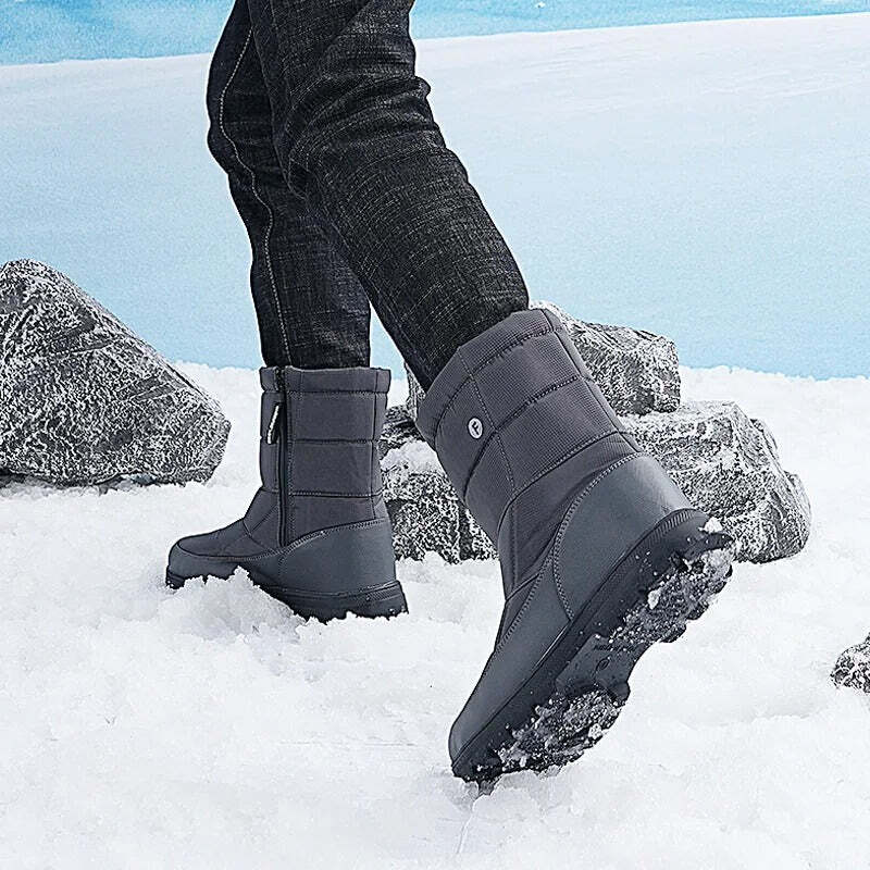 Bota Masculina de Inverno Pelúciada Impermeável Fnac - Imagem 2