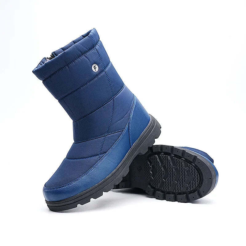 Bota Masculina de Inverno Pelúciada Impermeável Fnac - Imagem 11