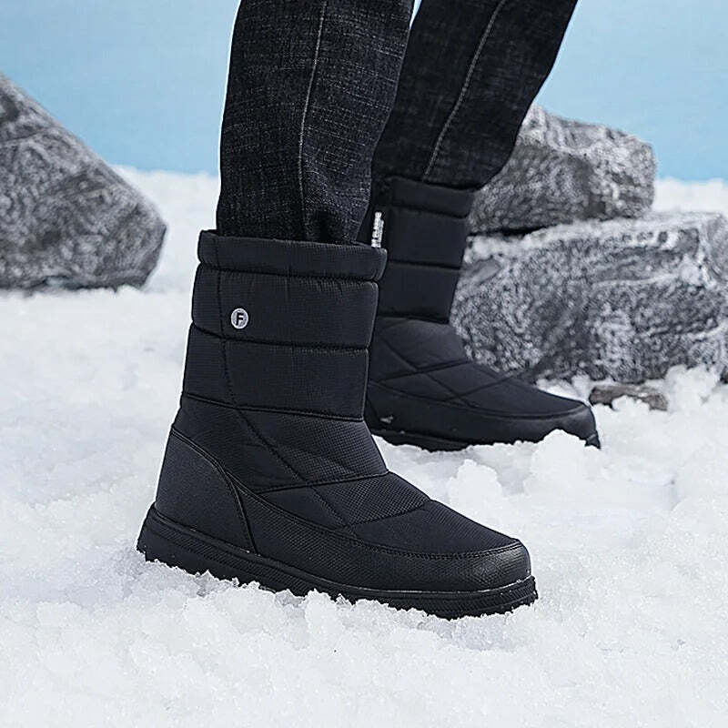 Bota Masculina de Inverno Pelúciada Impermeável Fnac - Imagem 3