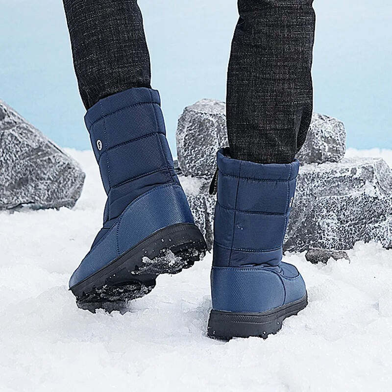 Bota Masculina de Inverno Pelúciada Impermeável Fnac - Imagem 4