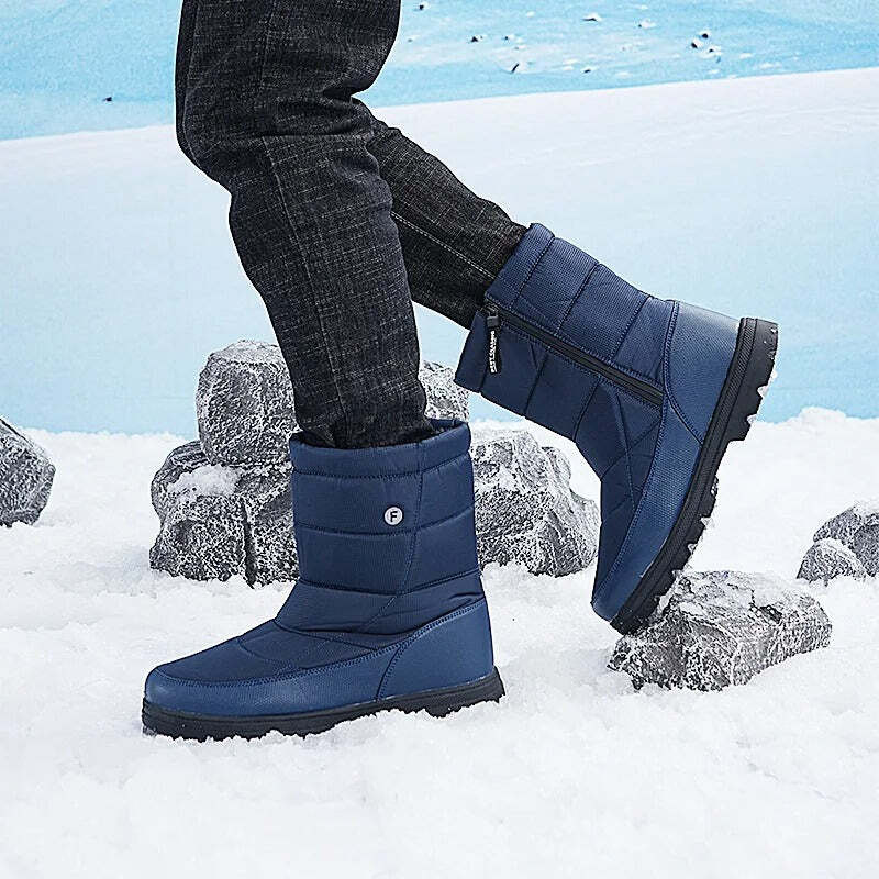 Bota Masculina de Inverno Pelúciada Impermeável Fnac - Imagem 6