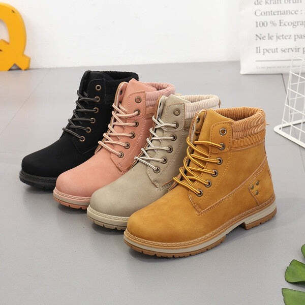 Bota em Couro Feminina de Inverno Fnac - Imagem 7
