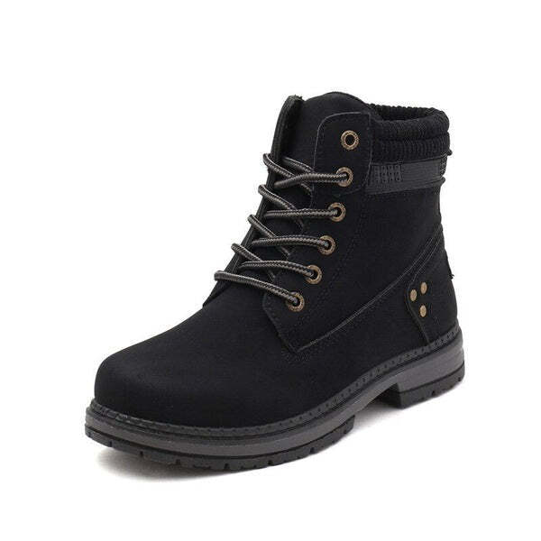 Bota em Couro Feminina de Inverno Fnac - Imagem 8