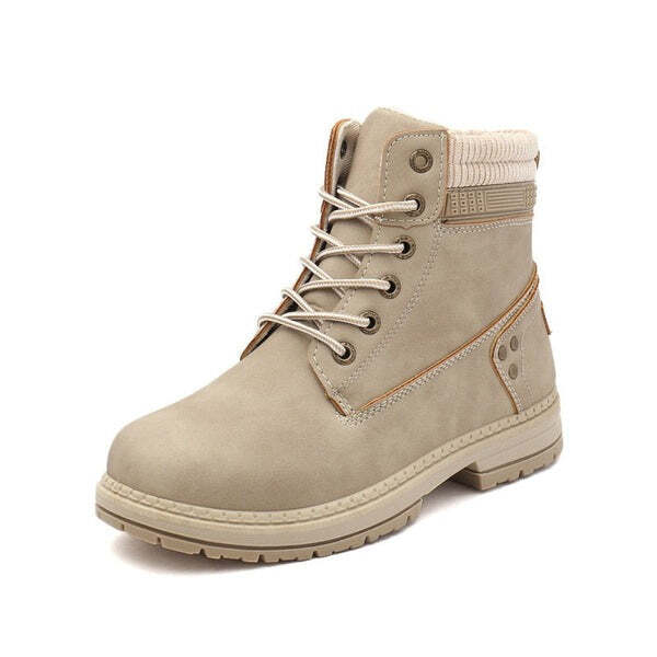 Bota em Couro Feminina de Inverno Fnac - Imagem 9