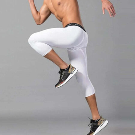 Calça Legging Masculina Curta de Compressão Fnac - Imagem 3