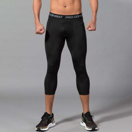 Calça Legging Masculina Curta de Compressão Fnac - Imagem 5