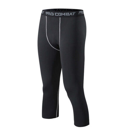 Calça Legging Masculina Curta de Compressão Fnac - Imagem 9