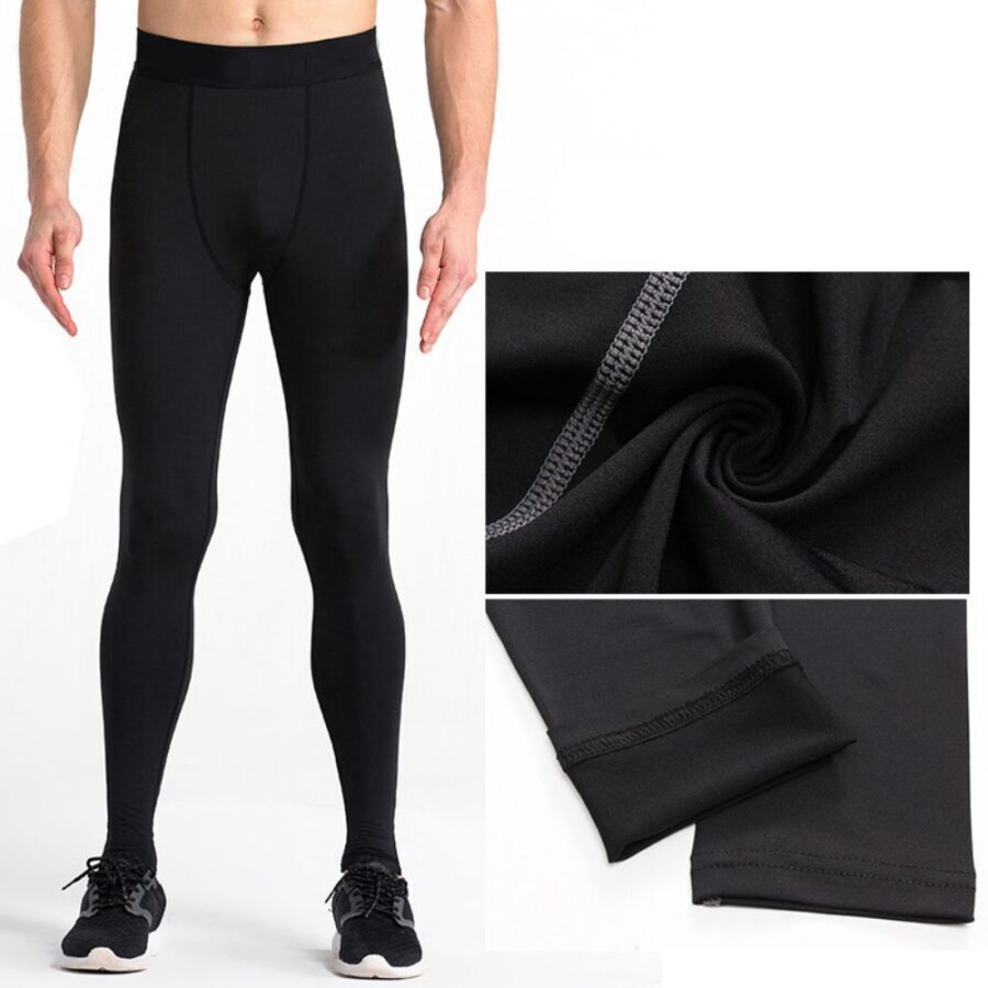 Calça Masculina Esportiva de Compressão Dry Fit Fnac - Imagem 2