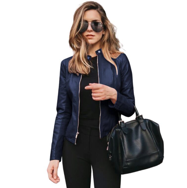 Jaqueta de Couro Feminino Deluxe - Imagem 9