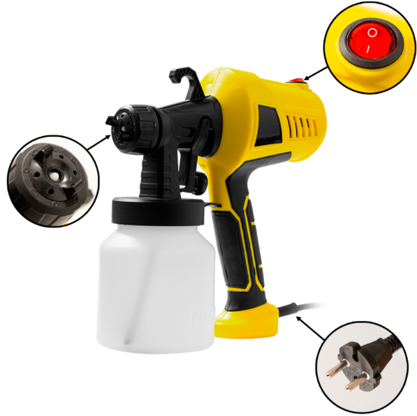 Pistola De Tinta Nano Spray Alta Potência - Imagem 2