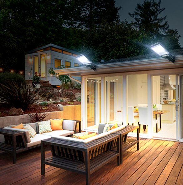 Refletor LED Solar com Sensor de Movimento - SolarMax - Imagem 5