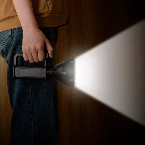 Lanterna Militar Holofote Multifuncional de Led - FlashPower - Imagem 2