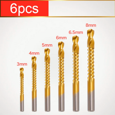 Kit de Brocas MaxDrill 2 EM 1 - Construção em Titânio - Imagem 2