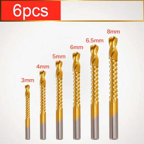Kit de Brocas MaxDrill 2 EM 1 - Construção em Titânio - Imagem 2