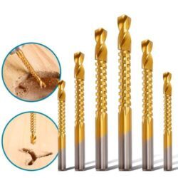 Kit de Brocas MaxDrill 2 EM 1 - Construção em Titânio