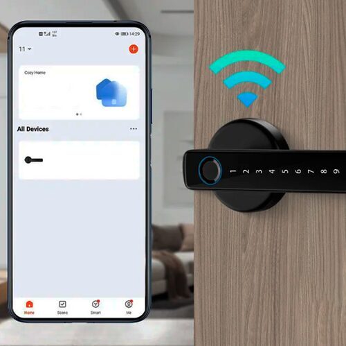 Fechadura Eletrônica Smart Secure - Controle pelo App - Imagem 3