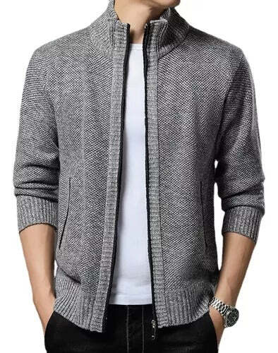 Casaco Esportivo Masculino Casual de Lã Fnac - Imagem 12