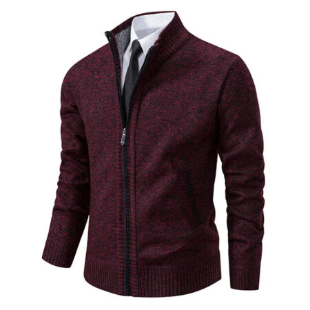 Casaco Esportivo Masculino Casual de Lã Fnac - Imagem 5