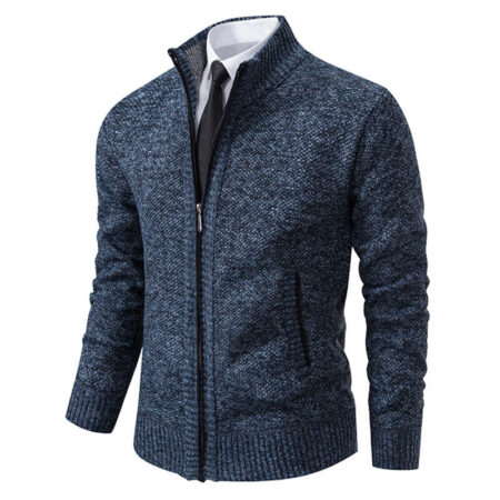 Casaco Esportivo Masculino Casual de Lã Fnac - Imagem 8