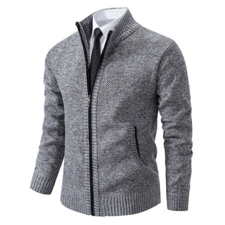 Casaco Esportivo Masculino Casual de Lã Fnac - Imagem 9