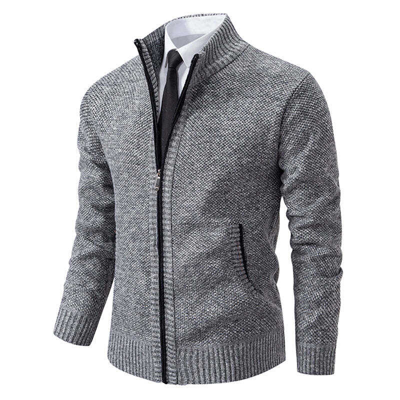 Casaco Esportivo Masculino Casual de Lã Fnac - Imagem 9
