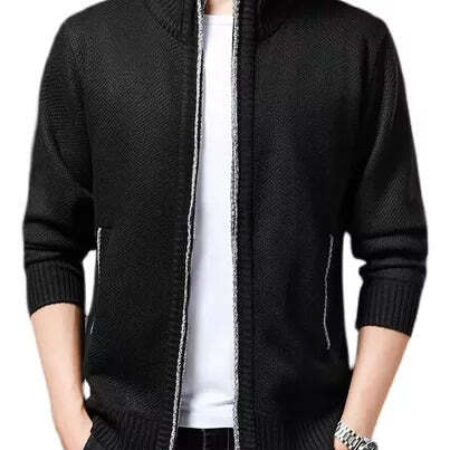Casaco Esportivo Masculino Casual de Lã Fnac - Imagem 3
