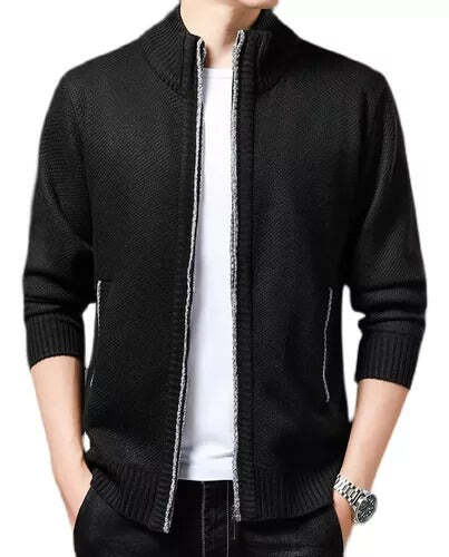Casaco Esportivo Masculino Casual de Lã Fnac - Imagem 3