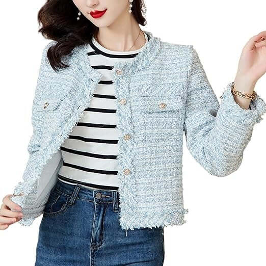Casaco Feminino Clássico de Tweed Fnac