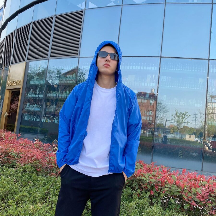 Casaco Masculino Corta Vento com Proteção UV Fnac - Imagem 3