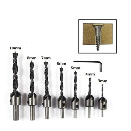 Brocas escareadora kit completo - Imagem 5