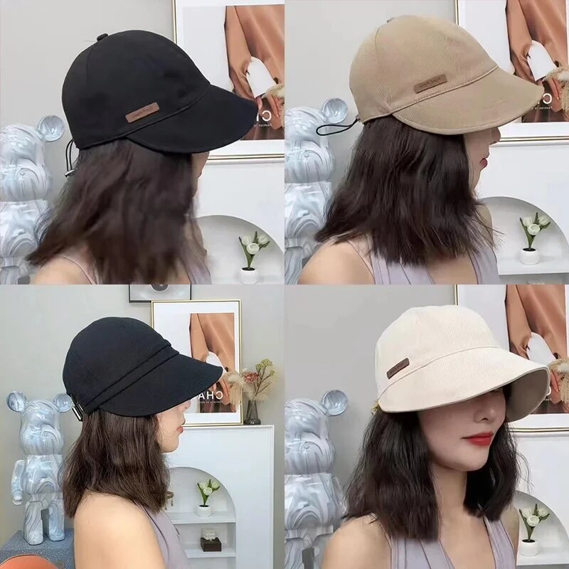 Chapéu Feminino Ajustável Dobrável em Algodão Fnac - Imagem 7