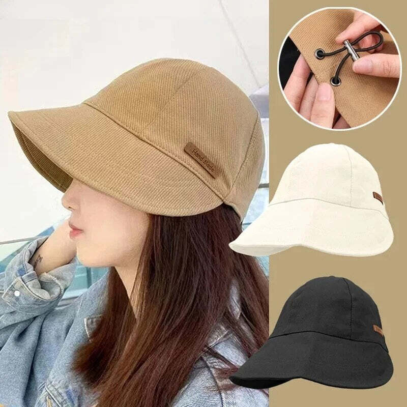 Chapéu Feminino Ajustável Dobrável em Algodão Fnac - Imagem 5