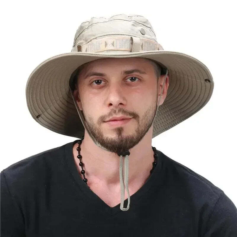 Chapéu Masculino Panamá Aba Larga com Proteção UV Fnac - Imagem 2