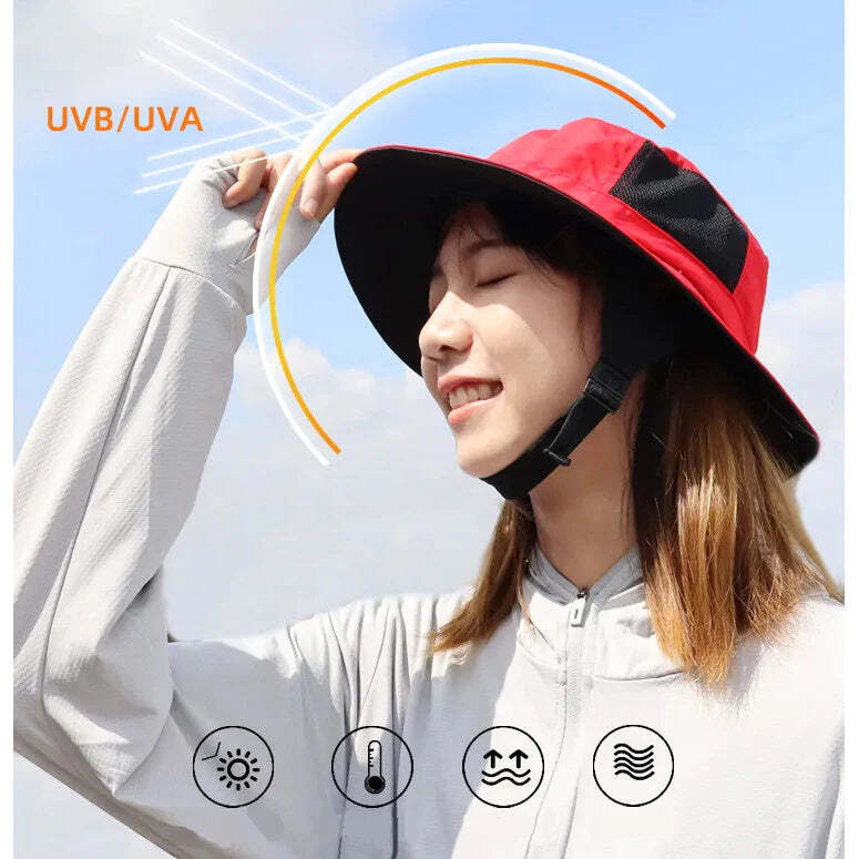 Chapéu de Praia Impermeável com Proteção UV50+ Fnac - Imagem 2