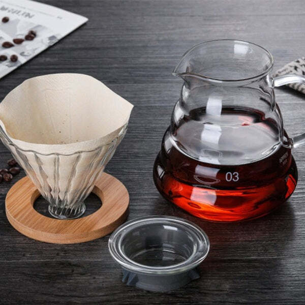 Conjunto Bule de Café de Vidro com Coador de Aço Inoxidável Fnac - Imagem 10