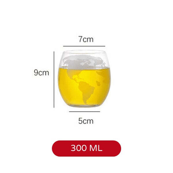 Conjunto Decanter de Whisky Globo de Vidro Fnac - Imagem 12