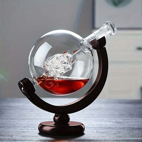Conjunto Decanter de Whisky Globo de Vidro Fnac - Imagem 9