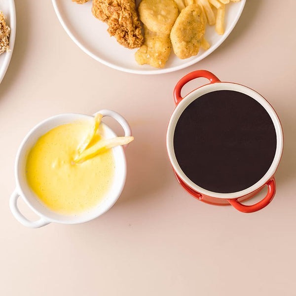 Conjunto Panela de Fondue de Chocolate e Queijo em Cerâmica - Imagem 3