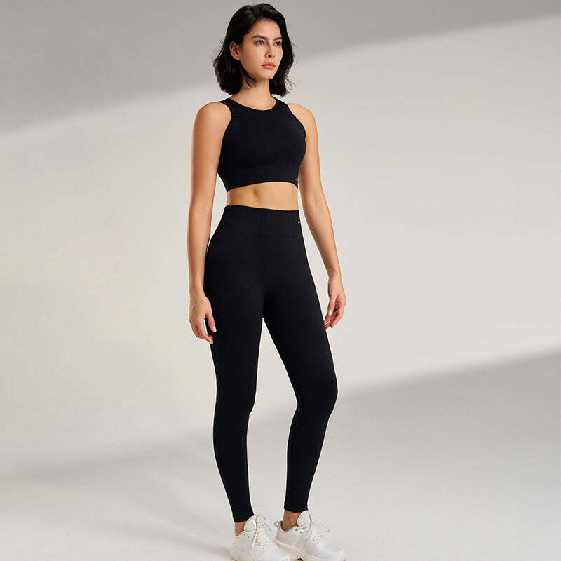 Conjunto Top e Legging Fitness Feminino Fnac