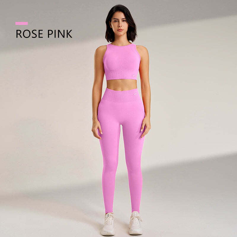 Conjunto Top e Legging Fitness Feminino Fnac - Imagem 9