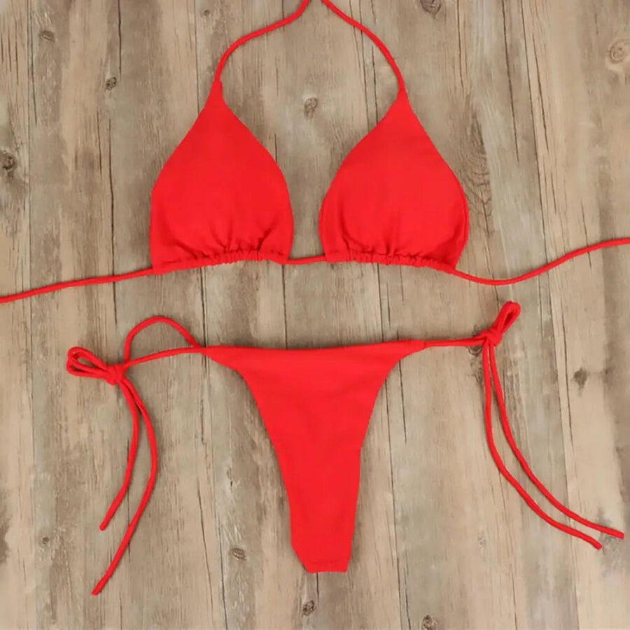 Conjunto de Biquíni Feminino Monocromático Fnac - Imagem 5
