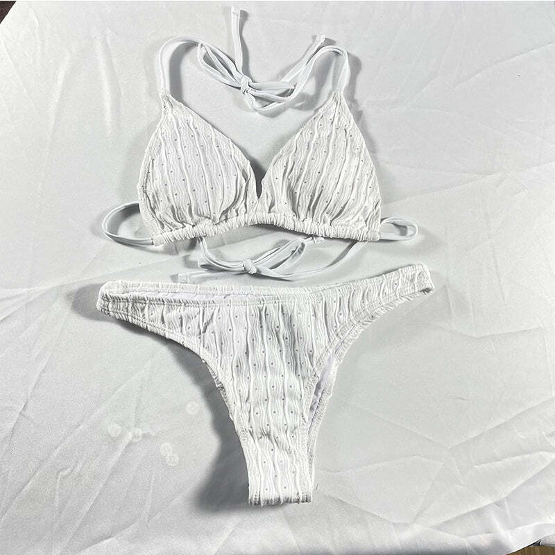 Conjunto de Biquíni Feminino Texturizado Fnac - Imagem 2