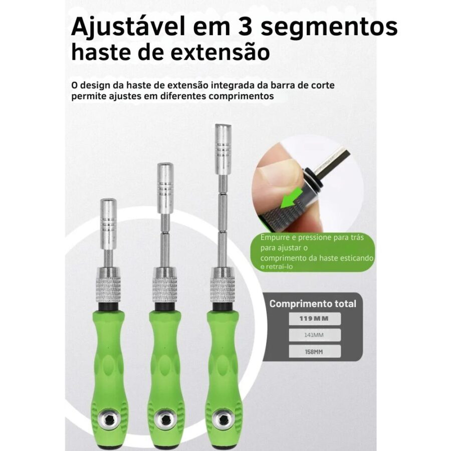 Conjunto de Chave de Fenda 32 Peças - Imagem 9