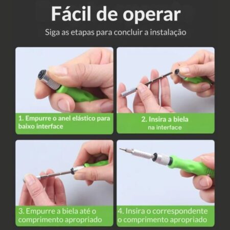Conjunto de Chave de Fenda 32 Peças - Imagem 10