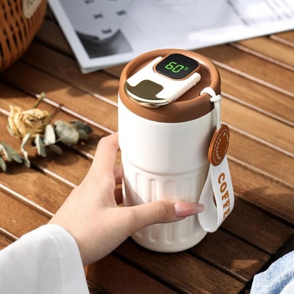 Copo Térmico Digital com Tampa de Inox Fnac - Imagem 3
