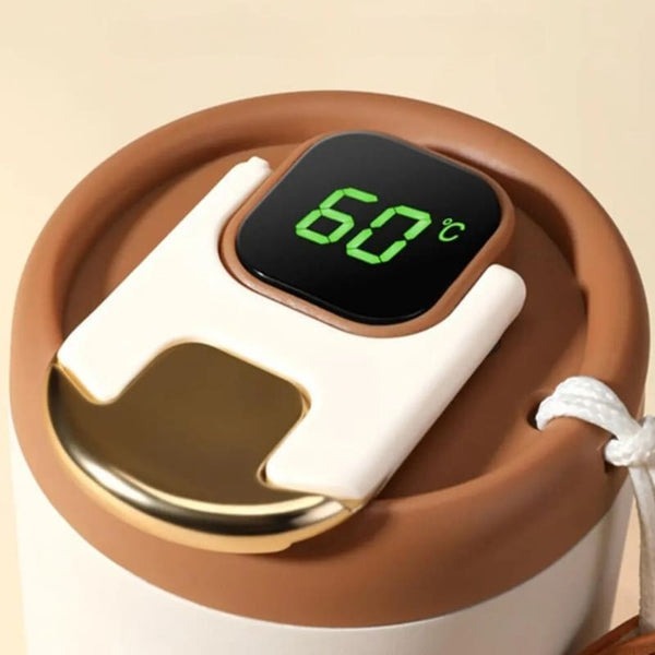 Copo Térmico Digital com Tampa de Inox Fnac - Imagem 12
