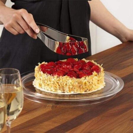 Cortador e Fatiador de Bolos e Tortas em Aço Inoxidável Fnac - Imagem 2