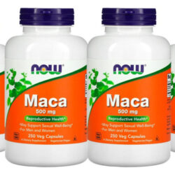 Maca Peruana 500mg Now Foods 250 Veg Caps 4un